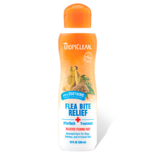 Tropiclean - After bath Flea & Tick Bite Relief Treatment, 355 ml