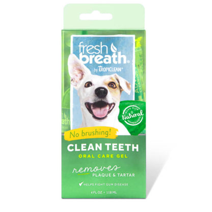 Tropiclean - Fresh Breath Clean Teeth Brushing Gel For Dogs