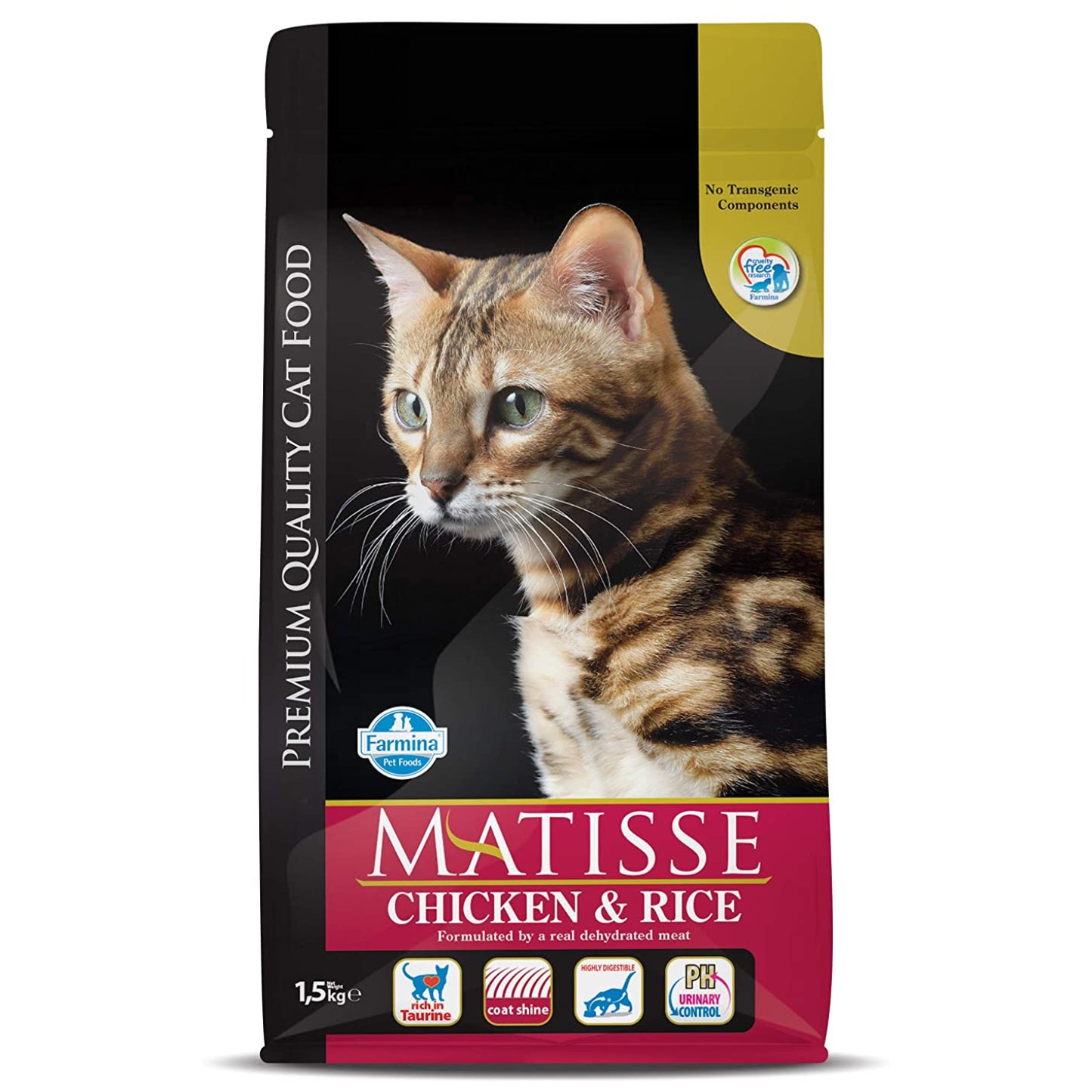 Farmina Matisse, Dry Cat Food, Chicken and Rice, Adult