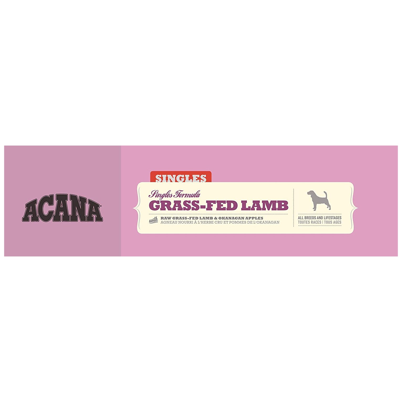 Acana grass-fed lamb dry dog food