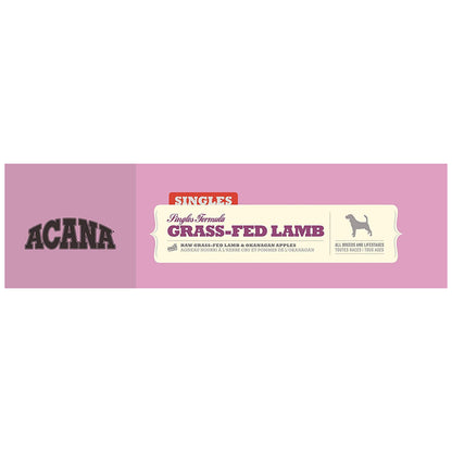 Acana grass-fed lamb dry dog food