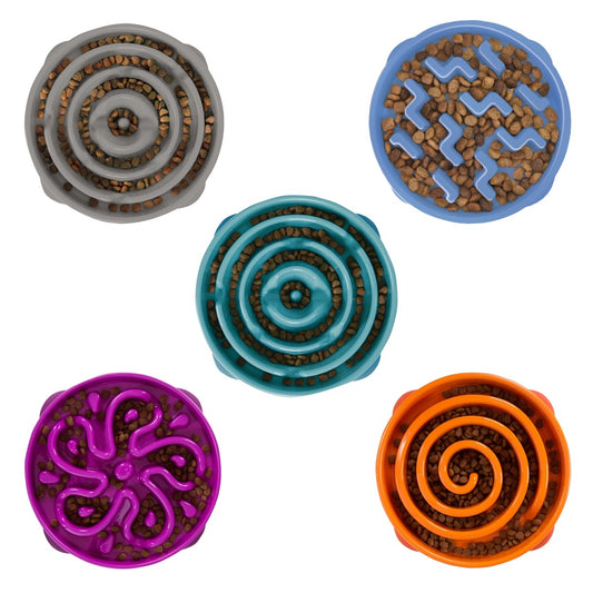 Outward Hound - Fun Feeder Slo-Bowl Large/Regular (32 x 29 x 5cm)