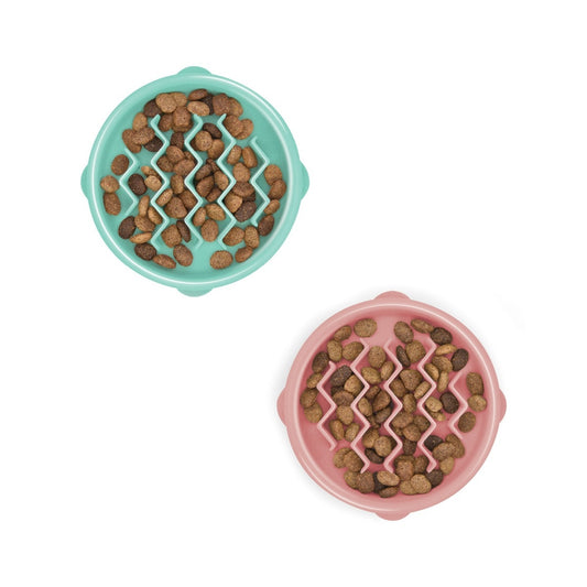 Outward Hound - Fun Feeder Slo-Bowl Tiny (15.5 x 14 x 3cm)