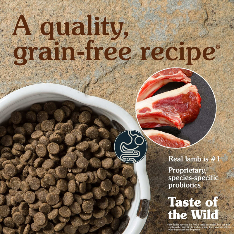 Taste Of The Wild - Sierra Mountain Canine Recipe With Roasted Lamb, all lifestages